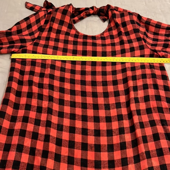 HP🎉Anthropologie Cloth and Stone cutest mini. SOFT with trumpet sleeve. Size S - Picture 7 of 11